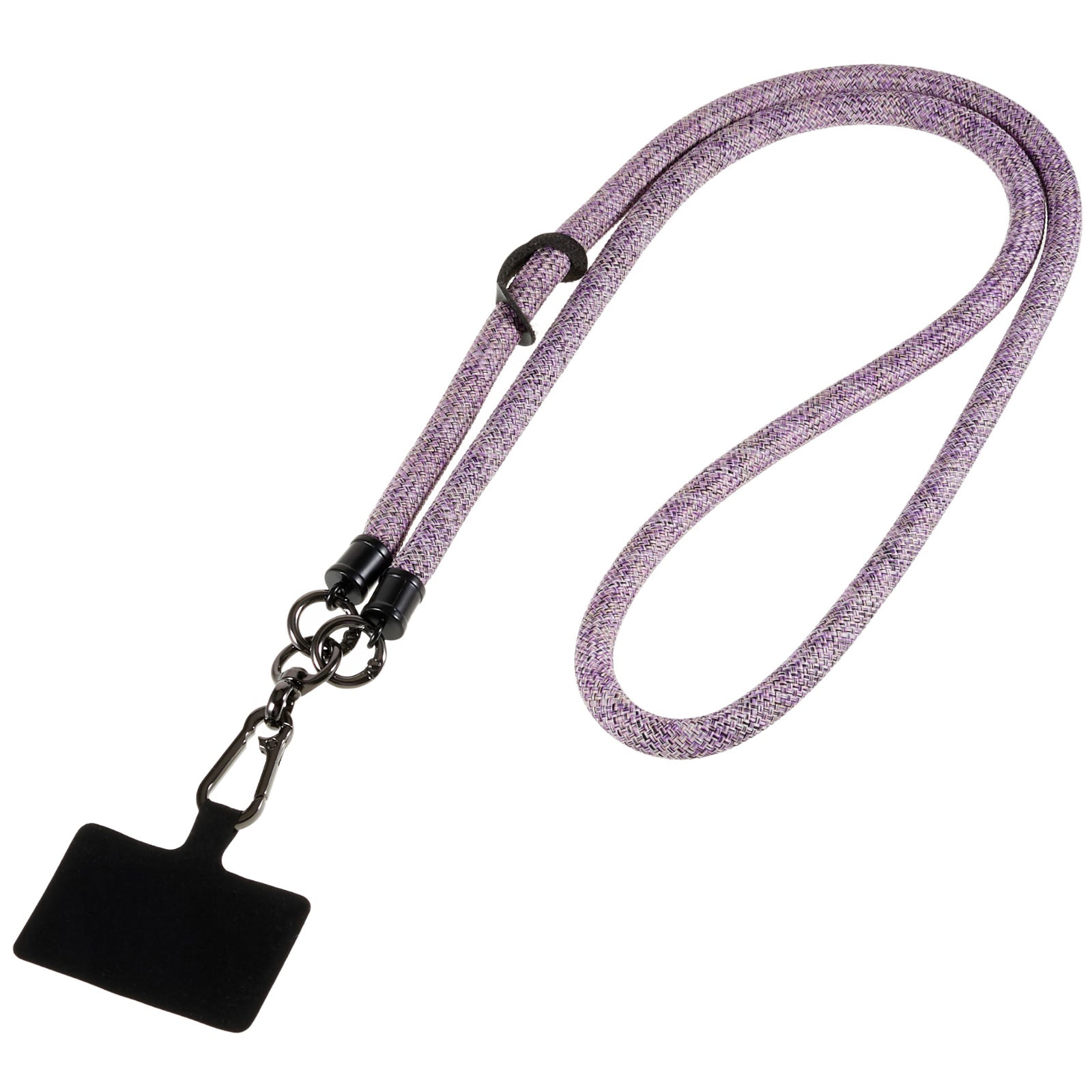 1.2m Thicken Mobile Phone Neck Shoulder Strap Anti-lost Phone Round Lanyard with Tether Tab 1.2m Thicken Mobile Phone Neck Shoulder Strap Anti-lost Phone Round Lanyard with Tether Tab